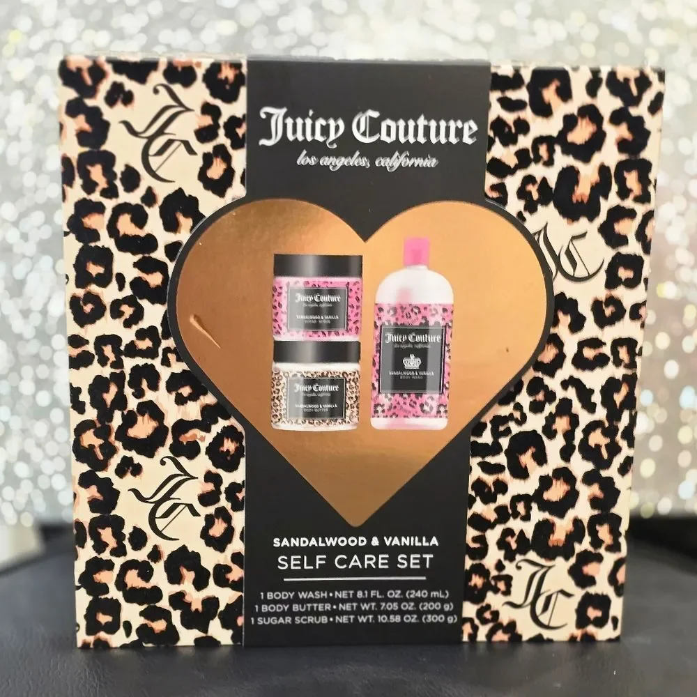 Juicy Couture‎ Sandalwood & Vanilla Self Care Set - Picture 3 of 6